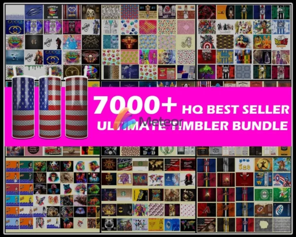 7000+ Ultimate tumbler bundle HQ best seller svg