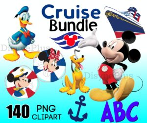 140 Disney Mickey Cruise Bundle Png