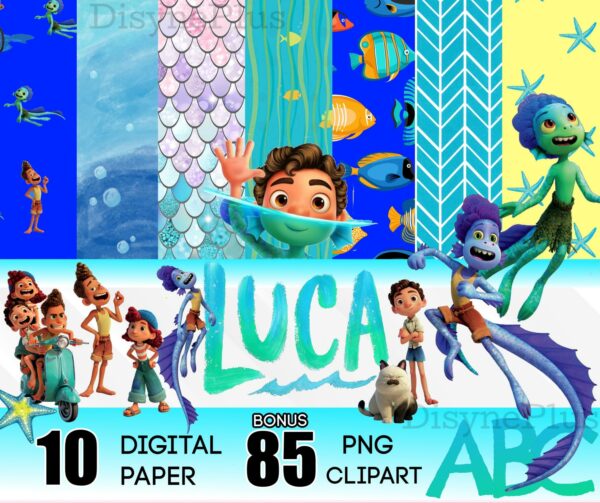 85 Disney Luca bundle png