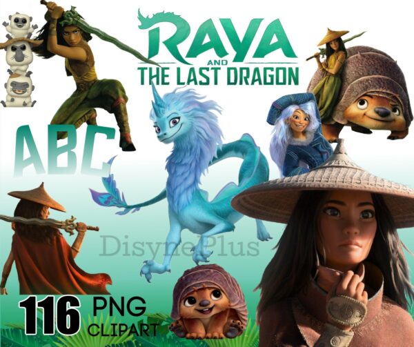 116 Raya and The Last Dragon bundle png