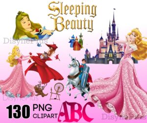 130 Sleeping Beauty bundle png