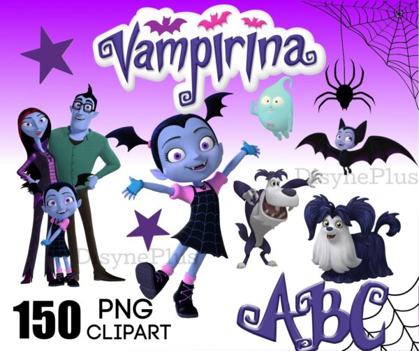150 Vampirina Clipart Bundle