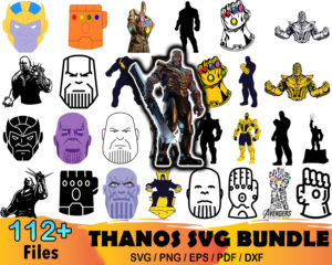 112+ Thanos Svg Bundle