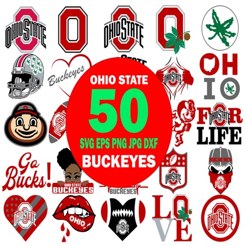 Ohio State Buckeyes svg bundle