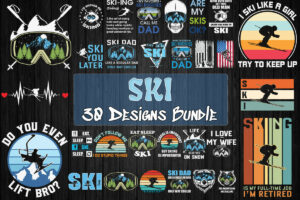 30 Designs Ski Bundle Svg