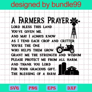 A Farmer'S Prayer
