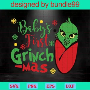 Baby First Grinch Mas
