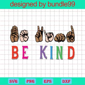 Be Kind Brown Hands