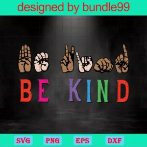 Be Kind Brown Hands