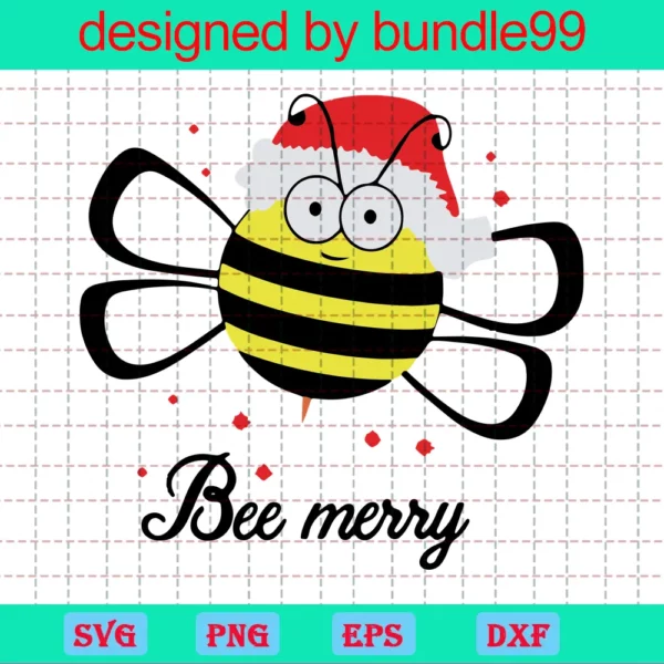 Bee Merry, Cute Santa