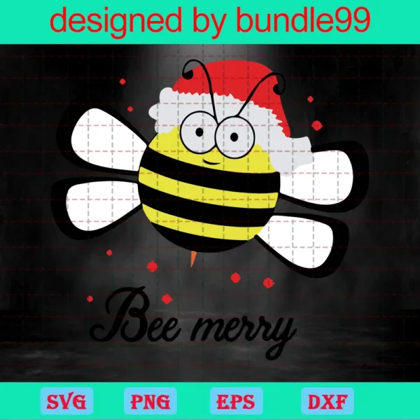 Bee Merry, Cute Santa