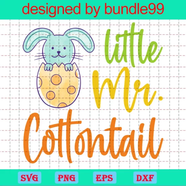Little Mr Cottontail Easter