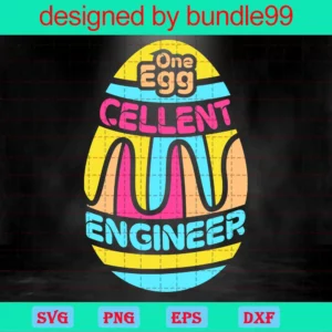 One Egg Cellent Engineer Easter