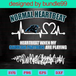 Carolina Panthers Heartbeat