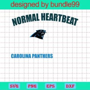 Carolina Panthers Heartbeat