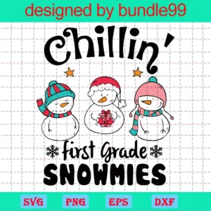 Chillin First Grade Snowmies