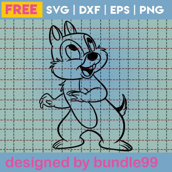 Chip And Dale Svg Free