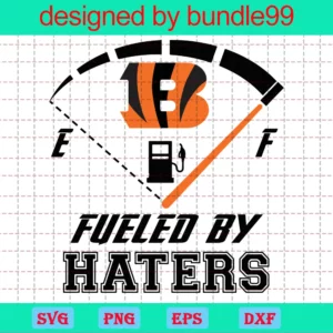 Cincinnati Bengals Fueled By Haters Svg