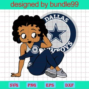 Dallas Cowboys Girl Svg Bundle