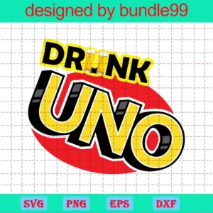 Drunk Uno Logo, Drinking Game Instructions