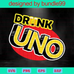 Drunk Uno Logo, Drinking Game Instructions