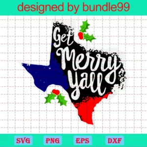 Get Merry Yall, Instant Download