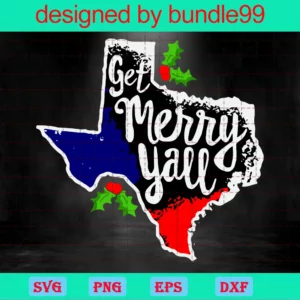 Get Merry Yall, Instant Download