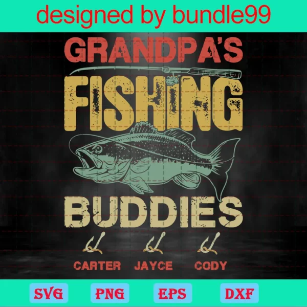 Grandpas Fishing Buddies