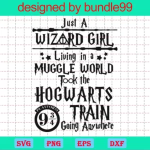 Harry Potter Just A Wizard Girl Living In A Muggle World