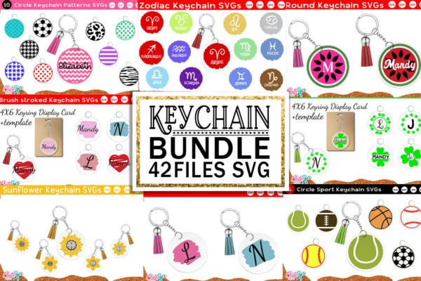 Keychain Huge Bundle Svg