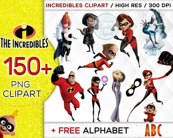 150+ Disney Incredibles Clipart Png