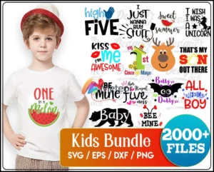 Kids Bundle SVG, Cool Kid Svg
