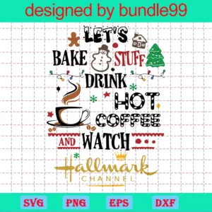 Lets Bake Stuff Drink Hot Coffee Watch Hallmark Channel