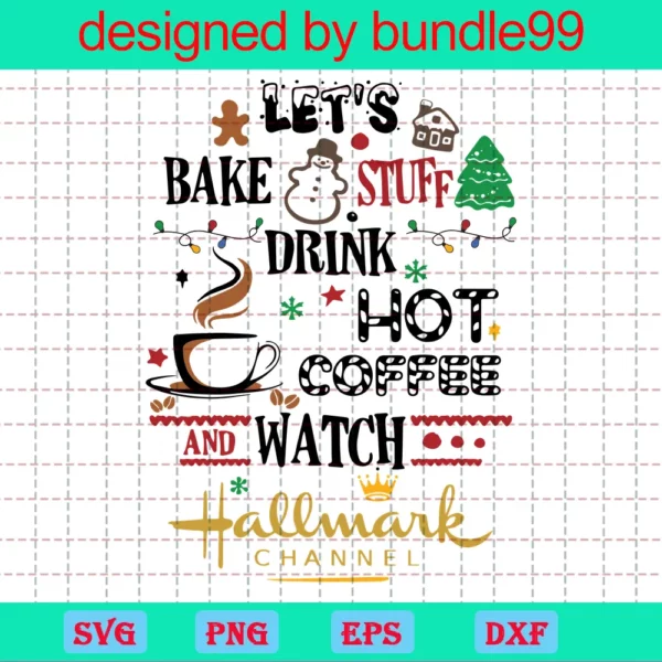 Lets Bake Stuff Drink Hot Coffee Watch Hallmark Channel