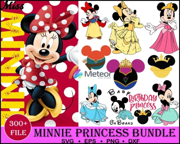 Minnie SVG, Minnie Disney Svg