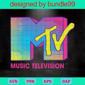 Mtv Logo Music Television Tie Dye