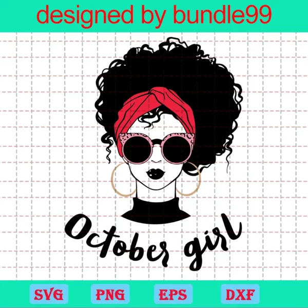 October Girl, Woman With Sunglasses