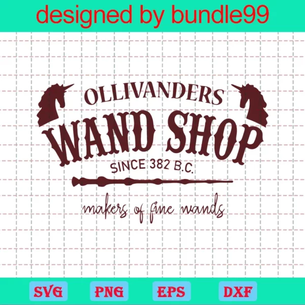 Ollivanders Wand Shop Since 382 Bc Makers Of Fine Wands