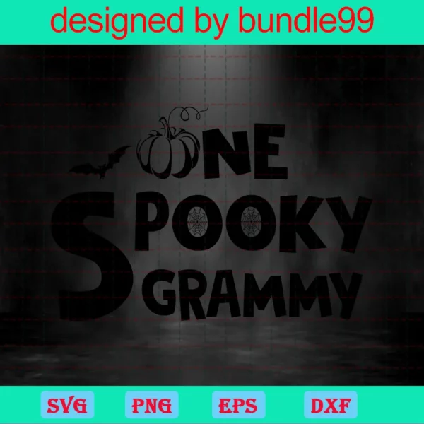 One Spooky Grammy Svg
