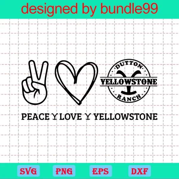 Peace Love Yellowstone