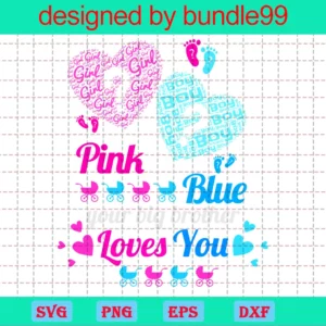 Pink Or Blue Big Brother Loves You