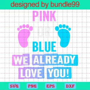 Pink Or Blue We Already Love You