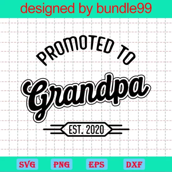Promoted To Grandpa Est 2020
