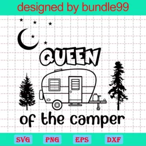 Queen Of The Camper Camping Family Matching