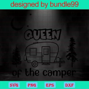 Queen Of The Camper Camping Family Matching