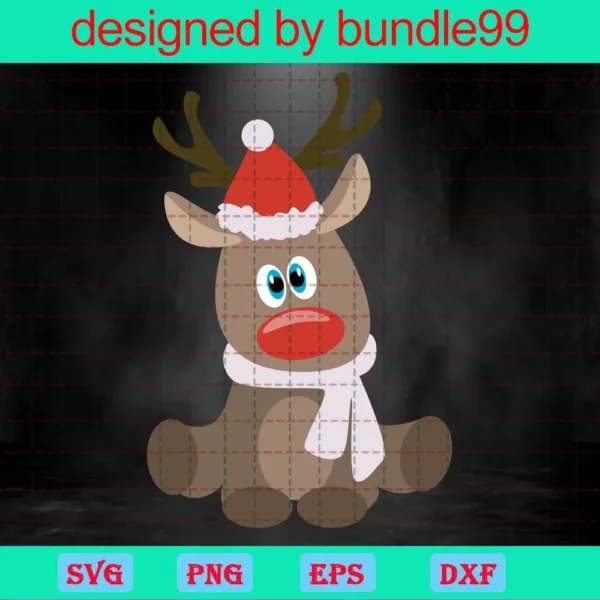 Reindeer Face, Christmas