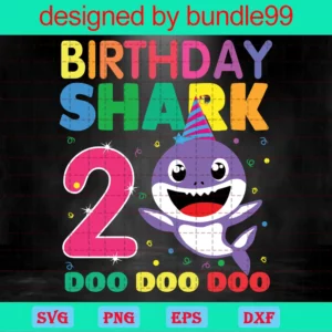 Shark Doo Doo, 2Nd Birthday Shark