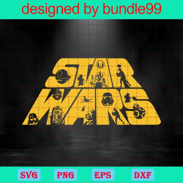 Star Wars Svg, Digital Sticker