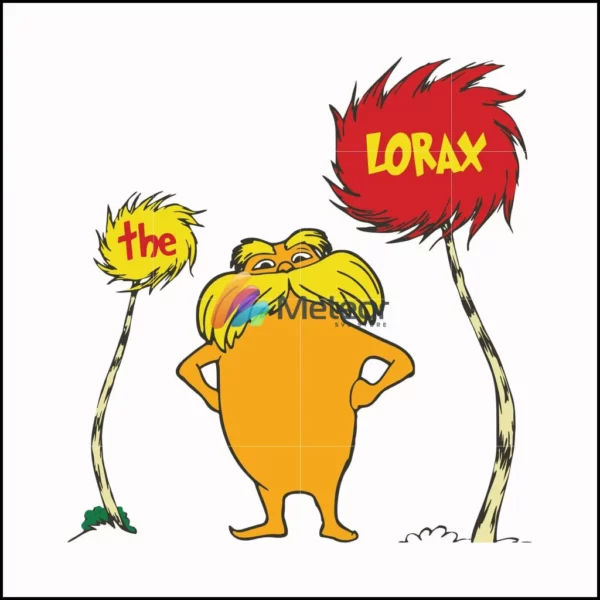 The Lorax svg, png