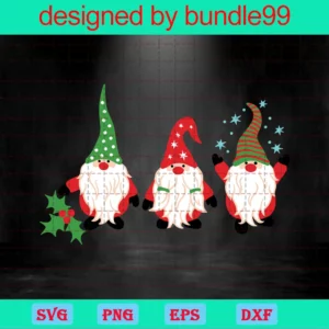Three Gnome, Merry Christmas